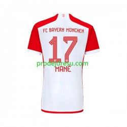 FC Bayern Mnichov Dresy Fotbal Sadio Mane 17 Muž Domácí 2023-2024 Krátký rukáv