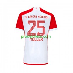 FC Bayern Mnichov Dresy Fotbal Thomas Muller 25 Muž Domácí 2023-2024 Krátký rukáv