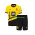 Borussia Dortmund Dresy Fotbal Dětský Domácí 2023-2024 Krátký rukáv