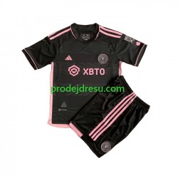 Inter Miami Dresy Fotbal Dětský Venkovní 2023 Krátký rukáv Inter Miami Dresy Fotbal Dětský Venkovní 2023 Krátký rukáv