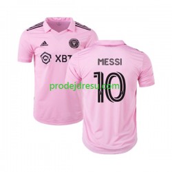Inter Miami Dresy Fotbal Lionel Messi 10 Muž Domácí 2023 Krátký rukáv
