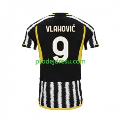 Spojené Státy Americké Juventus Dresy Fotbal Dn Vlahovic 9 Muž Domácí 2023-2024 Krátký rukáv