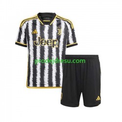 Juventus Dresy Fotbal Dětský Domácí 2023-2024 Krátký rukáv