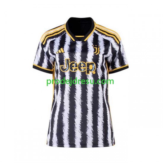 Juventus Dresy Fotbal Žena Domácí 2023-2024 Krátký rukáv