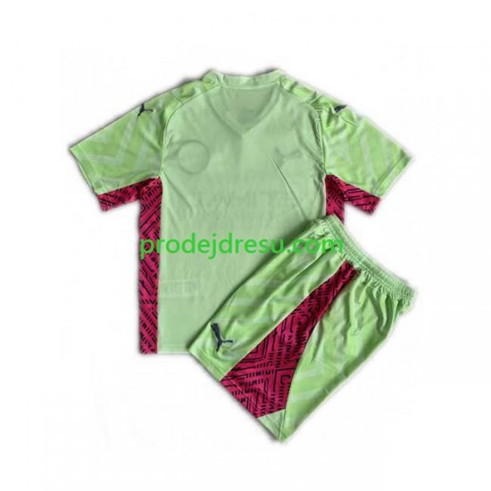 Manchester City Dresy Fotbal Brankářské Dětský Alternativní 2023-2024 Krátký rukáv