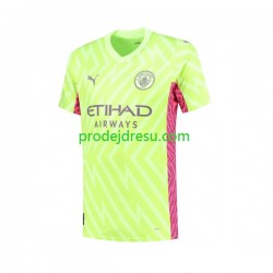 Manchester City Dresy Fotbal Brankářské Muž Alternativní 2023-2024 Krátký rukáv