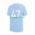 Manchester City Dresy Fotbal Phil Foden 47 Muž Domácí 2023-2024 Krátký rukáv