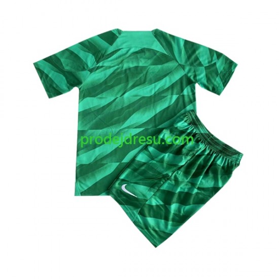 Paris Saint-Germain Dresy Fotbal Brankářské Dětský Domácí 2023-2024 Krátký rukáv