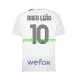 AC Milán Dresy Fotbal Rafael Leao 10 Muž Venkovní 2023-2024 Krátký rukáv