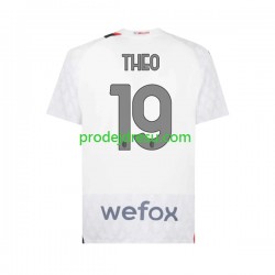 AC Milán Dresy Fotbal Theo 19 Muž Venkovní 2023-2024 Krátký rukáv