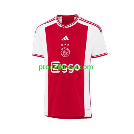 AFC Ajax Dresy Fotbal Muž Domácí 2023-2024 Krátký rukáv