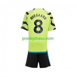 Arsenal Dresy Fotbal Odegaard 8 Dětský Venkovní 2023-2024 Krátký rukáv