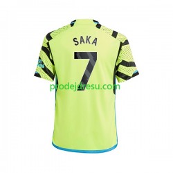 Arsenal Dresy Fotbal Saka 7 Muž Venkovní 2023-2024 Krátký rukáv