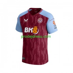 Aston Villa Dresy Fotbal Muž Domácí 2023-2024 Krátký rukáv