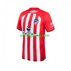 Atlético Madrid Dresy Fotbal Muž Domácí 2023-2024 Krátký rukáv