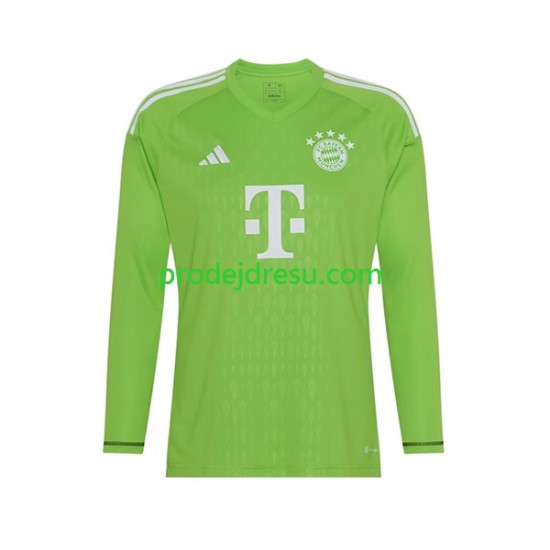 FC Bayern Mnichov Dresy Fotbal Brankářské Muž Venkovní 2023-2024 Dlouhý rukáv