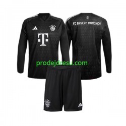 FC Bayern Mnichov Dresy Fotbal Brankářské Dětský Domácí 2023-2024 Dlouhý rukáv