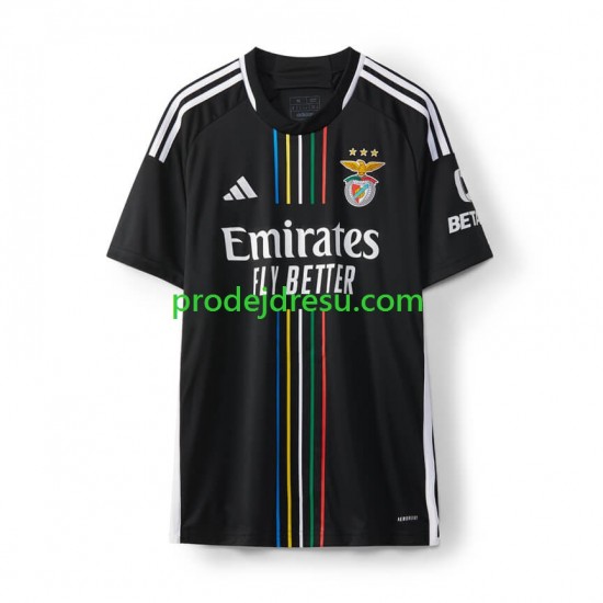 Benfica Dresy Fotbal Muž Venkovní 2023-2024 Krátký rukáv