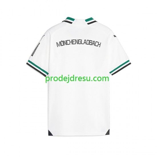 Rusko Dresy Fotbal Bo Monchengladbach Muž Domácí 2023-2024 Krátký rukáv