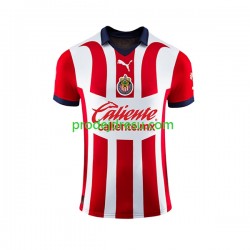 CD Guadalajara Dresy Fotbal Muž Domácí 2023-2024 Krátký rukáv