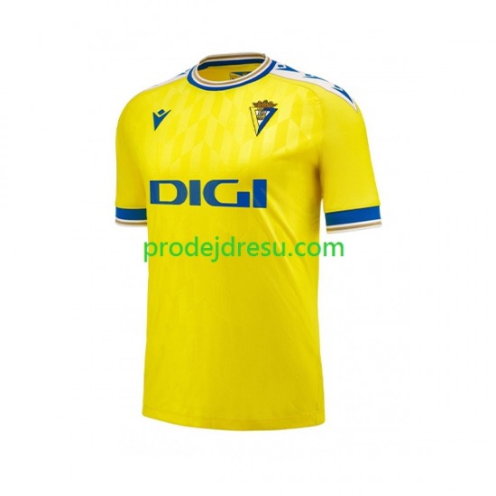 Cádiz CF Dresy Fotbal Muž Domácí 2023-2024 Krátký rukáv
