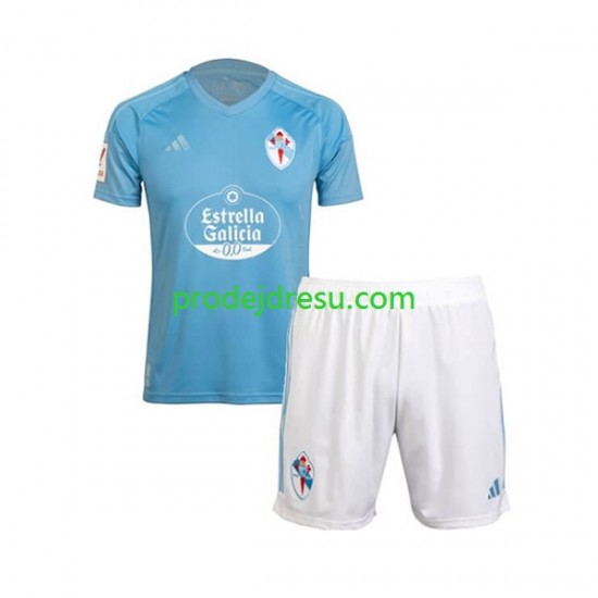 Celta de Vigo Dresy Fotbal Dětský Domácí 2023-2024 Krátký rukáv