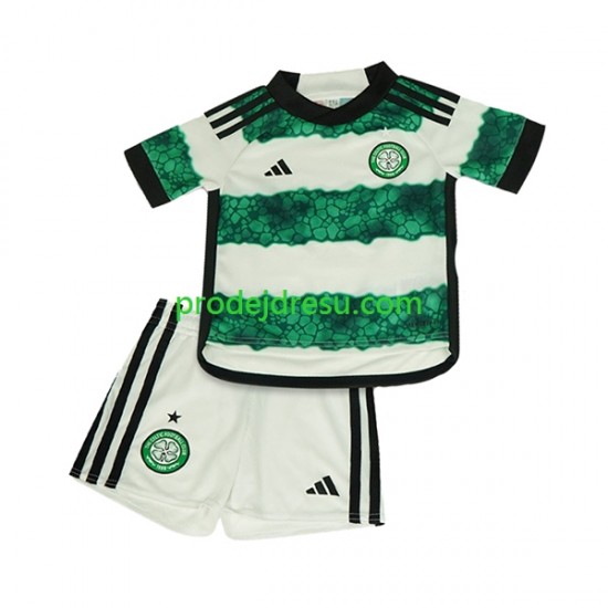 Celtic Dresy Fotbal Dětský Domácí 2023-2024 Krátký rukáv
