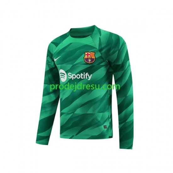 FC Barcelona Dresy Fotbal Ter Stegen 1 Brankářské Muž Domácí 2023-2024 Dlouhý rukáv