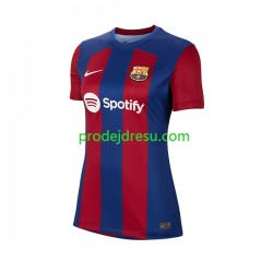 FC Barcelona Dresy Fotbal Žena Domácí 2023-2024 Krátký rukáv