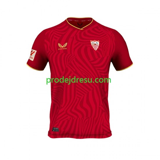 Sevilla FC Dresy Fotbal Muž Venkovní 2023-2024 Krátký rukáv