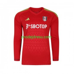 Fulham Dresy Fotbal Brankářské Muž Domácí 2023-2024 Dlouhý rukáv