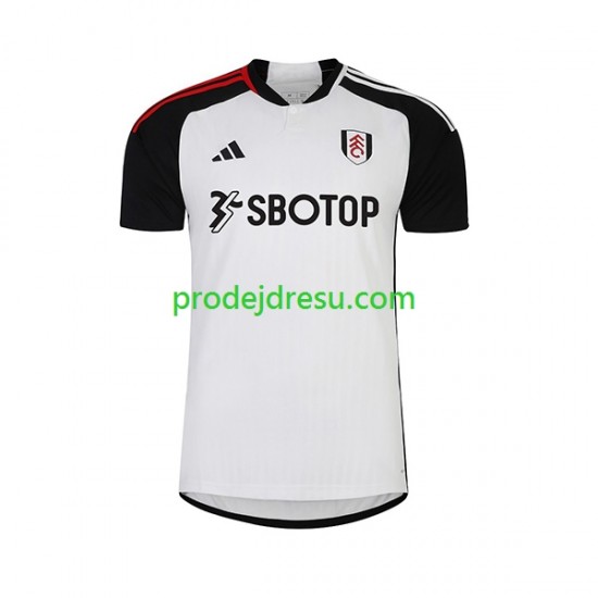 Fulham Dresy Fotbal Muž Domácí 2023-2024 Krátký rukáv