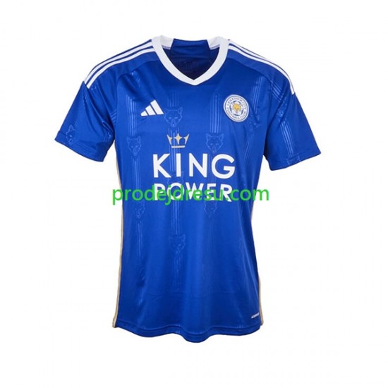 Leicester City Dresy Fotbal Muž Domácí 2023-2024 Krátký rukáv