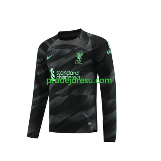 Liverpool Dresy Fotbal Brankářské Muž Venkovní 2023-2024 Dlouhý rukáv