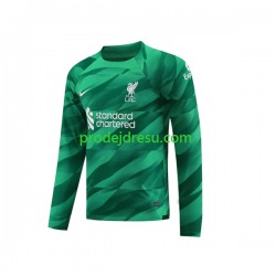 Liverpool Dresy Fotbal Brankářské Muž Domácí 2023-2024 Dlouhý rukáv