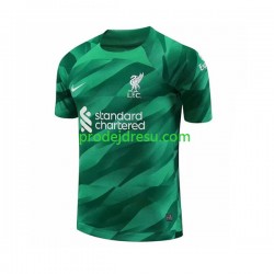 Liverpool Dresy Fotbal Brankářské Muž Domácí 2023-2024 Krátký rukáv