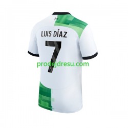 Liverpool Dresy Fotbal Luis Diaz 7 Muž Venkovní 2023-2024 Krátký rukáv