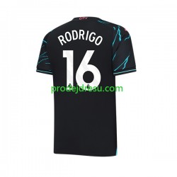 Manchester City Dresy Fotbal Rodri Hernandez 16 Muž Alternativní 2023-2024 Krátký rukáv