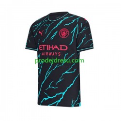 Manchester City Dresy Fotbal Muž Alternativní 2023-2024 Krátký rukáv