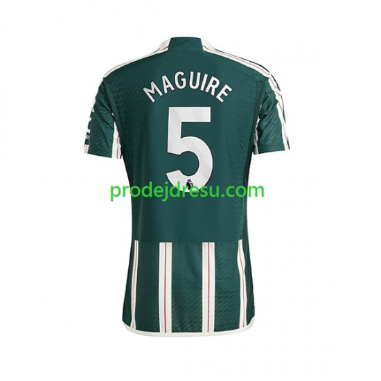 Manchester United Dresy Fotbal Harry Maguire 5 Muž Venkovní 2023-2024 Krátký rukáv