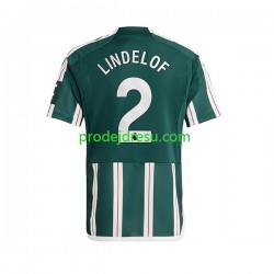 Manchester United Dresy Fotbal Lindelof 2 Muž Venkovní 2023-2024 Krátký rukáv