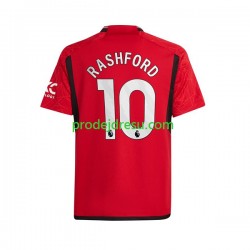 Manchester United Dresy Fotbal Marcus Rashford 10 Muž Domácí 2023-2024 Krátký rukáv