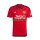 Manchester United Dresy Fotbal Sancho 25 Muž Domácí 2023-2024 Krátký rukáv
