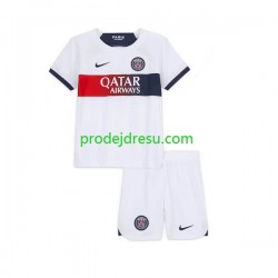 Paris Saint-Germain Dresy Fotbal Dětský Venkovní 2023-2024 Krátký rukáv