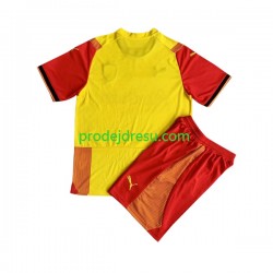 RC Lens Dresy Fotbal Dětský Domácí 2023-2024 Krátký rukáv