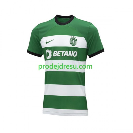 Sporting CP Dresy Fotbal Muž Domácí 2023-2024 Krátký rukáv