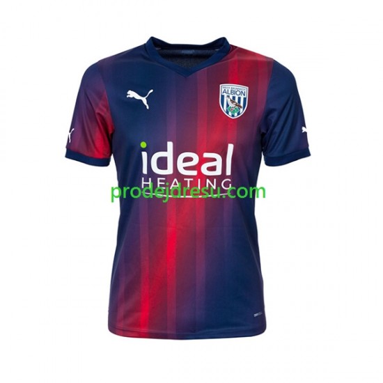 West Bromwich Albion Dresy Fotbal Muž Alternativní 2023-2024 Krátký rukáv