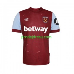 West Ham United Dresy Fotbal Muž Domácí 2023-2024 Krátký rukáv