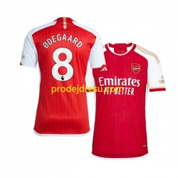 Arsenal Dresy Fotbal Martin Odegaard 8 Muž Domácí 2023-2024 Krátký rukáv