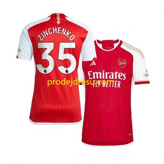 Arsenal Dresy Fotbal Oleksandr Zinchenko 35 Muž Domácí 2023-2024 Krátký rukáv